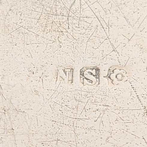 英国アンティーク シルバープレート製 トリンケットボックス